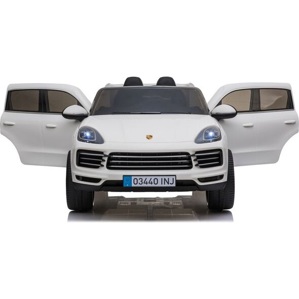 Porsche Cayenne S Autko na akumulator dla dzieci Lakier Biały