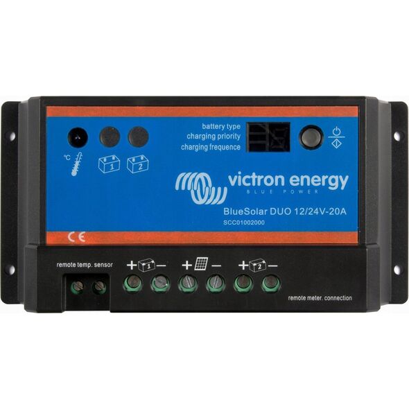 Victron Energy Victron Energy Regulator PWM DUO LCD&USB 12/24V-20A