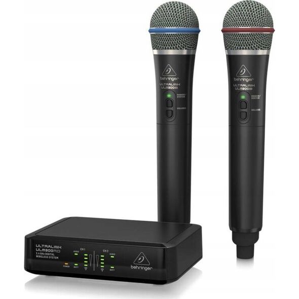 Mikrofon Behringer Behringer ULM302MIC Mikrofon bezprzewodowy 2,4 GHz podwójny