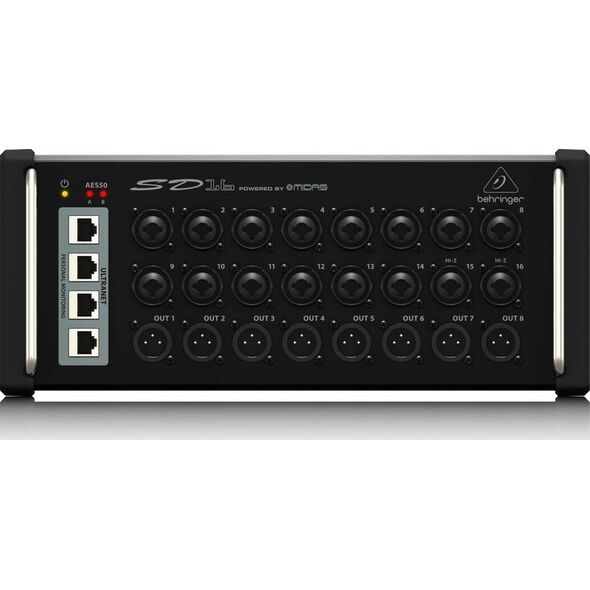 Behringer Behringer SD16 Stage Box I/O Midas, 8 wyjściami, obsługą sieci AES50