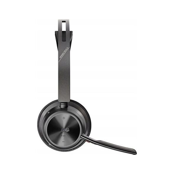 Słuchawki Poly POLY Zestaw słuchawkowy Voyager Focus 2 z certyfikatem Microsoft Teams USB-C-C + przejściówka USB-C/A