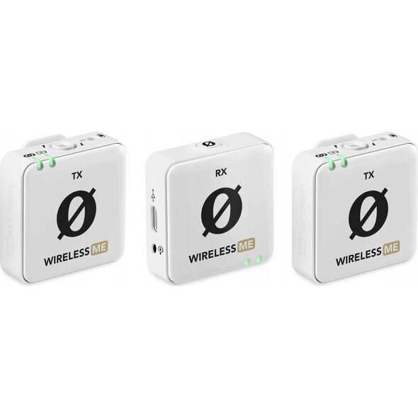 Mikrofon Rode Rode Microphones Wireless ME Dual, microphone (white, USB-C, 3.5 mm jack)