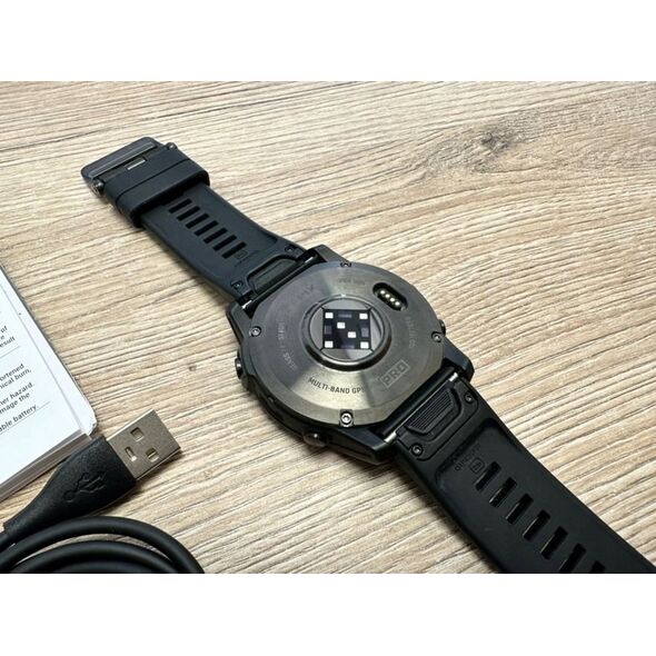 Zegarek sportowy Garmin Garmin epix Pro Gen 2 Sapphire Titanium/Whitestone 51mm
