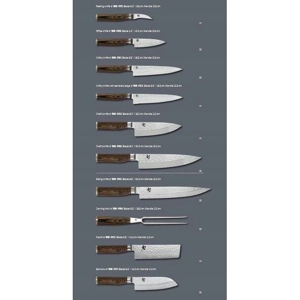 KAI KAI SHUN PREMIER Tim Mälzer carving fork 16,5cm