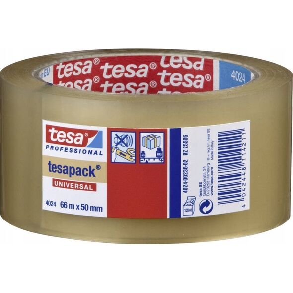 Zestaw narzędzi Tesa Tesa Packband 66m x 50mm Universal trasparent 04024