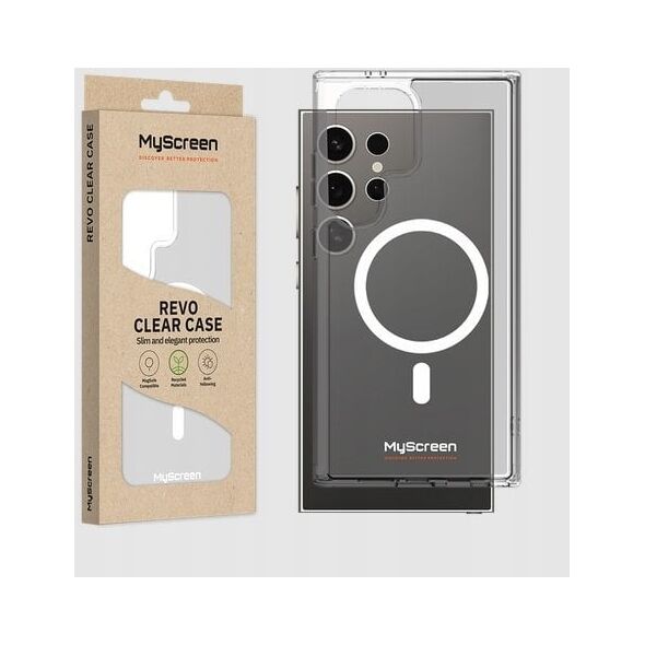MyScreen Protector Etui do Samsung Galaxy S24+ MyScreen REVO CLEAR CASE MagSafe