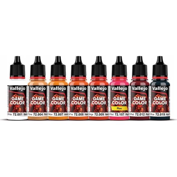 Vallejo Vallejo: 72.196 - Game Color - Fire Dragons (8x18 ml)