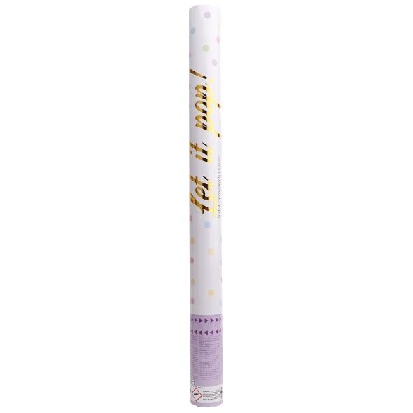 AMSCAN Armatka konfetti Multicolor Pastel papier okrągły 60cm 9916474