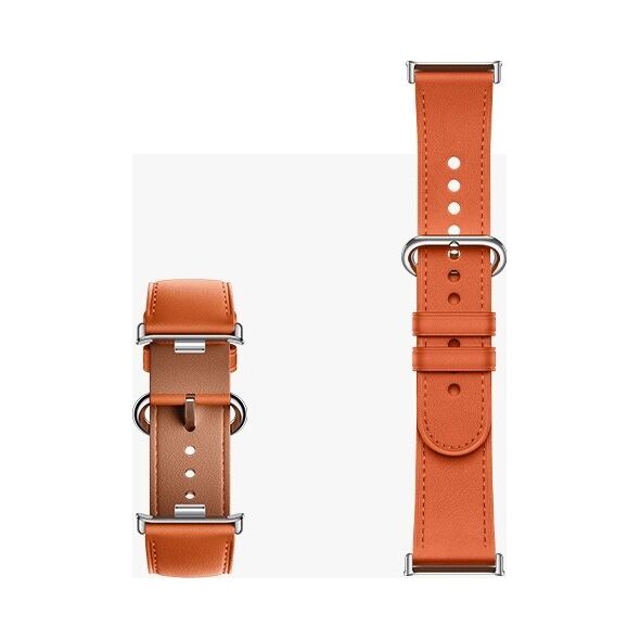 Xiaomi Xiaomi | Leather Quick Release Strap | Coral orange | Stainless steel/Calf leather | Fits wrists 135-205 mm