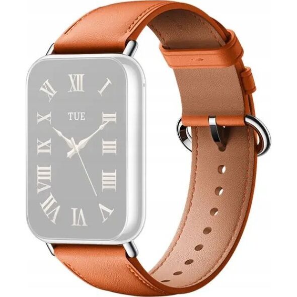 Xiaomi Xiaomi | Leather Quick Release Strap | Coral orange | Stainless steel/Calf leather | Fits wrists 135-205 mm