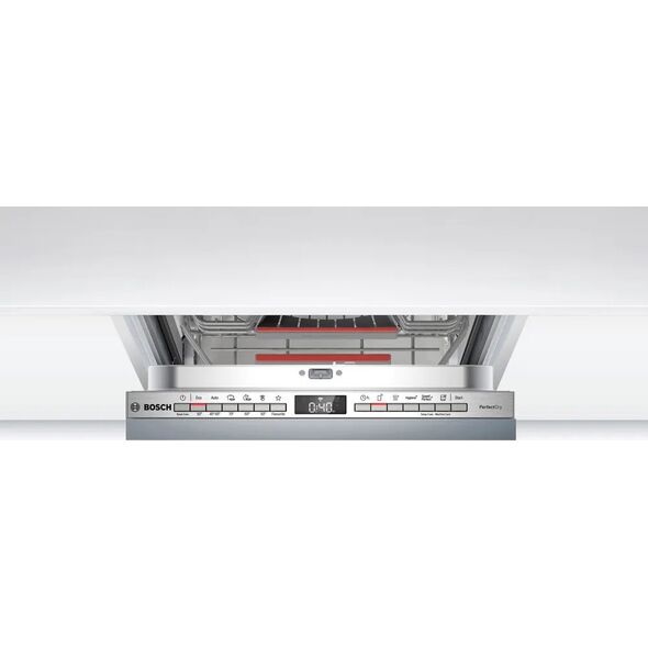 Zmywarka Bosch Bosch | Dishwasher | SPV6YMX01E | Built-in | Width 45 cm | Number of place settings 10 | Number of programs 6 | Energy efficiency class B | Display | AquaStop function | White