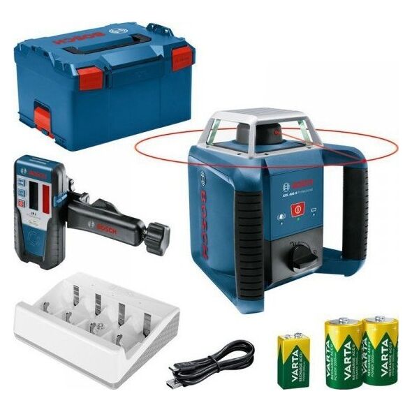Bosch LASER ROTACYJNY GRL400H + LR1 LBOXX