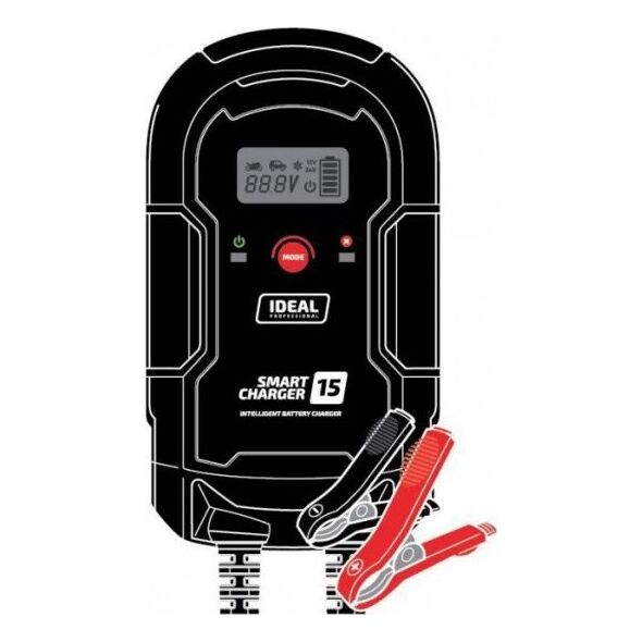 Ideal PROSTOWNIK INTELIGENTNY DO ÅADOWANIA SMART CHARGER 15 LCD