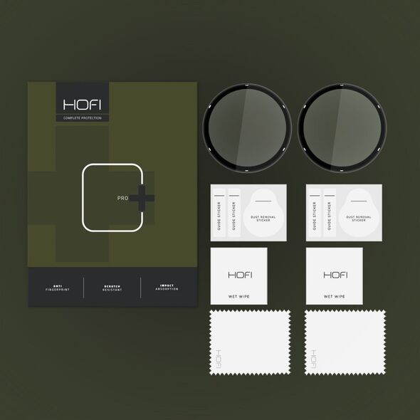 Hofi SZKŁO HYBRYDOWE HOFI HYBRID PRO+ 2-PACK GARMIN VIVOACTIVE 5 BLACK