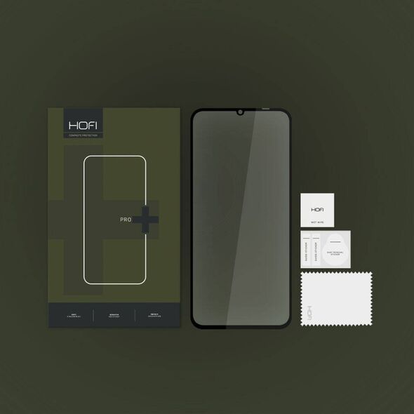 Hofi SZKŁO HARTOWANE HOFI GLASS PRO+ XIAOMI REDMI 13C 4G / 5G / POCO C65 BLACK