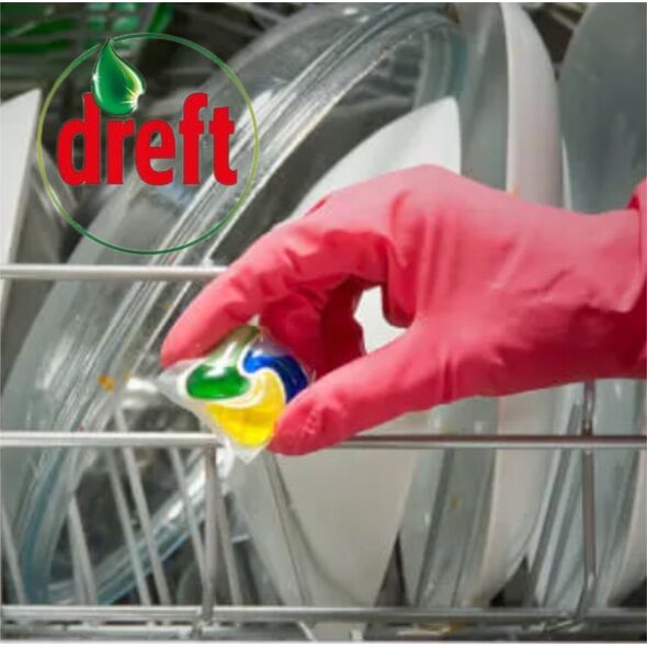 Lumarko Dreft Platinum 75szt Tabletki Do Zmywarki Lemon 1118g Lumarko!