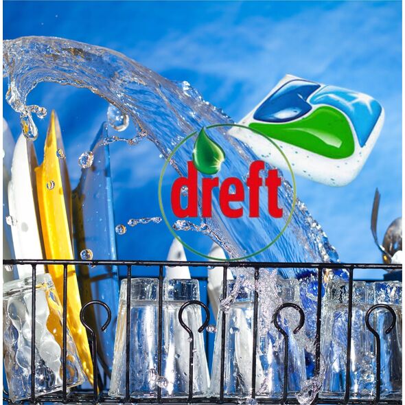 Lumarko Dreft Platinum 75szt Tabletki Do Zmywarki Lemon 1118g Lumarko!