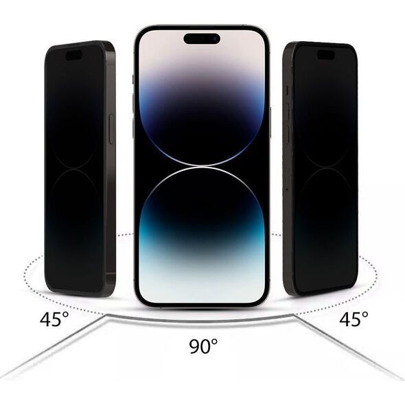 Hofi Szkło prywatyzujące Hofi Anti Spy Glass Pro+ Apple iPhone 15 Privacy