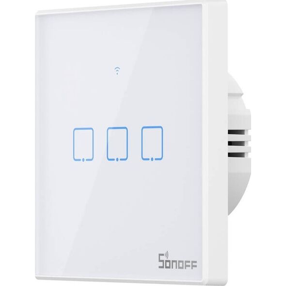 Sonoff Dotykowy włącznik światła WiFi + RF 433 Sonoff T2 EU TX (3-kanałowy) nowa wersja