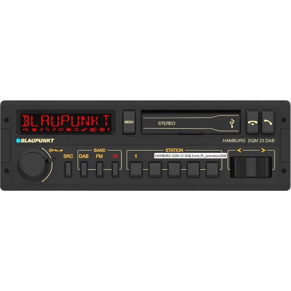 Radio samochodowe Blaupunkt BLAUPUNKT Hamburg SQM 23 DAB