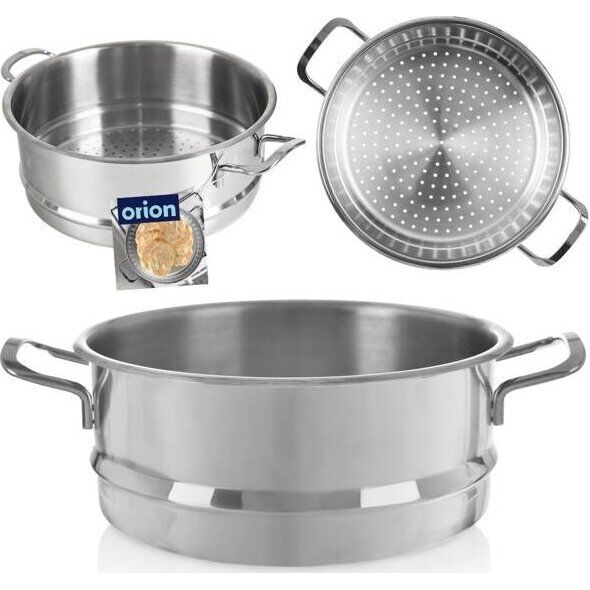 Orion Wkład do gotowania na parze stalowy 26 cm ANETT 5,5 l