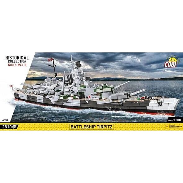 Cobi Historical Collection Battleship Tirpitz