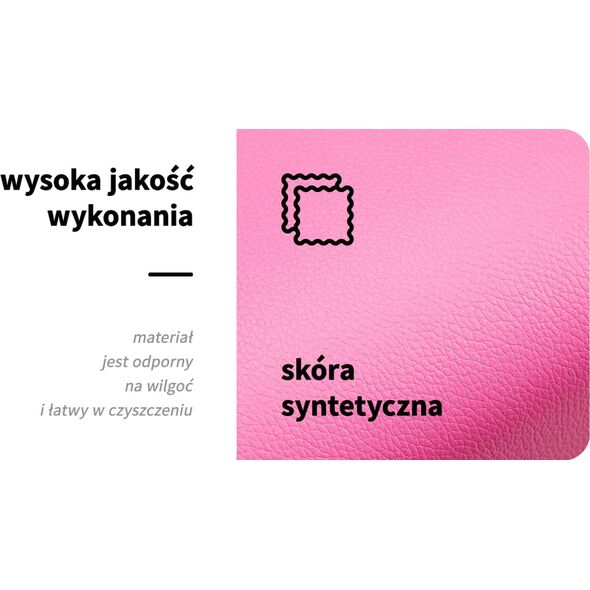Activeshop Stół składany do masażu aluminiowy komfort Activ Fizjo 2 segmentowe róż