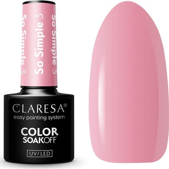 Activeshop CLARESA Lakier hybrydowy So simple 3- 5g