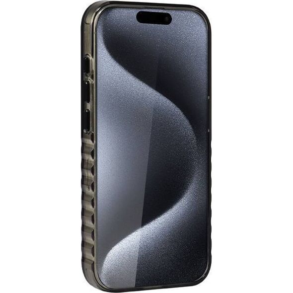 Audi Audi IML Big Logo MagSafe Case iPhone 15 Pro 6.1" czarny/black hardcase AU-IMLMIP15P-Q5/D2-BK