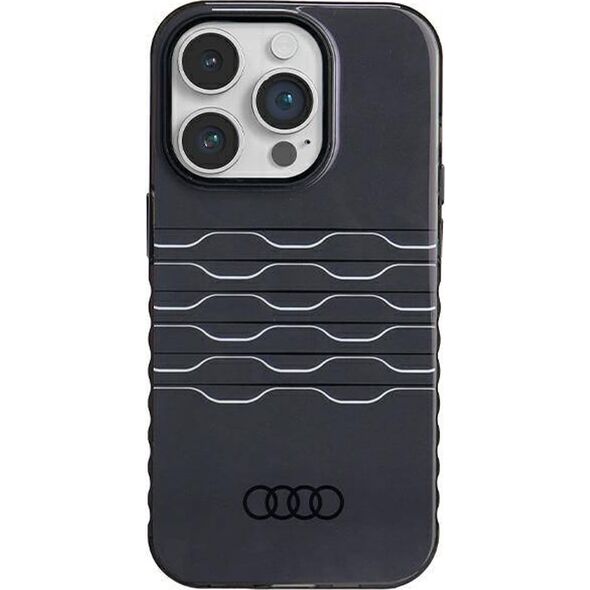 Audi Audi IML MagSafe Case iPhone 14 Pro 6.1" czarny/black hardcase AU-IMLMIP14P-A6/D3-BK