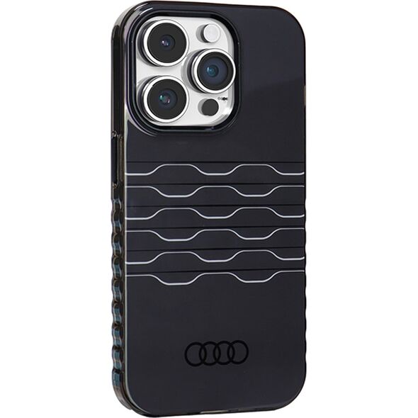 Audi Audi IML MagSafe Case iPhone 14 Pro 6.1" czarny/black hardcase AU-IMLMIP14P-A6/D3-BK