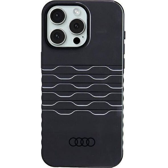 Audi Audi IML MagSafe Case iPhone 15 Pro Max 6.7" czarny/black hardcase AU-IMLMIP15PM-A6/D3-BK