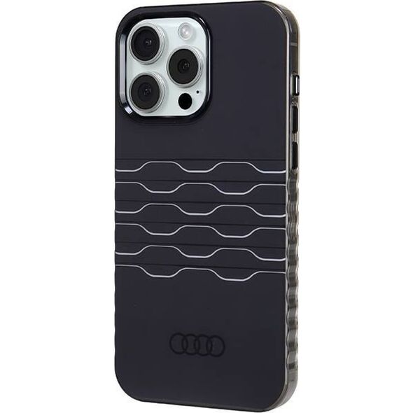 Audi Audi IML MagSafe Case iPhone 15 Pro Max 6.7" czarny/black hardcase AU-IMLMIP15PM-A6/D3-BK