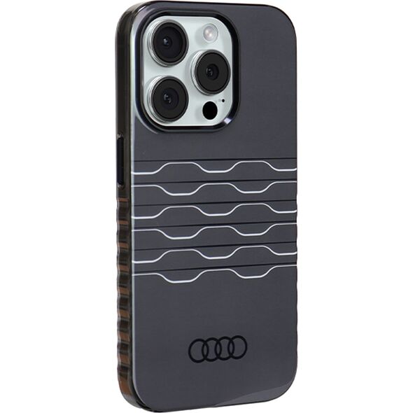 Audi Audi IML MagSafe Case iPhone 15 Pro Max 6.7" czarny/black hardcase AU-IMLMIP15PM-A6/D3-BK