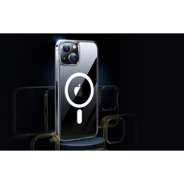 Torras Etui Torras Diamond Clear-Mag do iPhone 15 (transparentne)