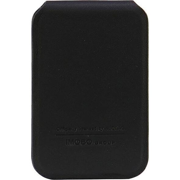 Audi Audi Leather Wallet Card Slot Stand czarny/black MagSafe AU-MSCH-GT/D3-BK