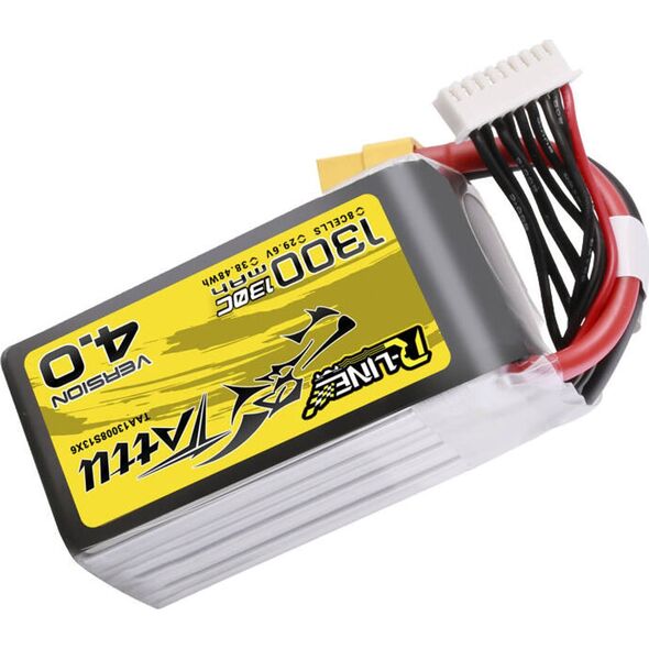 Tattu Akumulator Tattu R-Line Version 4.0 1300mAh 29.6V 130C 8S1P Lipo z konektorem XT60 Plug