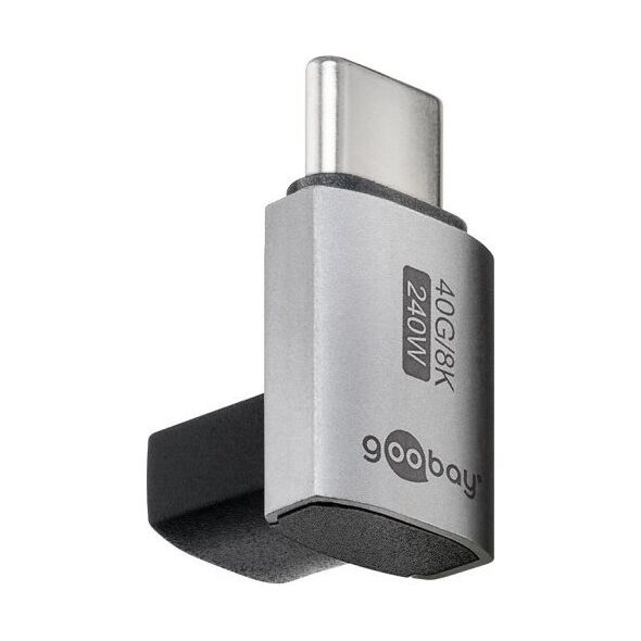 Adapter USB Goobay Adapter USB-C pionowy obrócony o 90, USB4