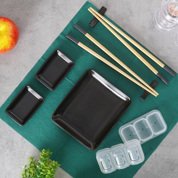 EXCELLENT HOUSWARE Zestaw Do Serwowania Sushi Dla 2 Osób 259399 Lumarko!