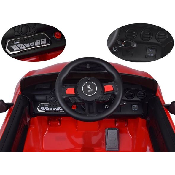 Jokomisiada Auto na akumulator Ford Mustang Shelby GT500 dla dziecka radio PA0306 CZ