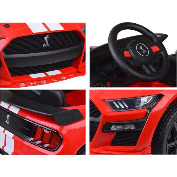 Jokomisiada Auto na akumulator Ford Mustang Shelby GT500 dla dziecka radio PA0306 CZ