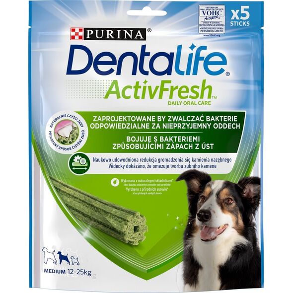 Purina Purina Dentalife Activefresh Medium 115g+115g GRATIS