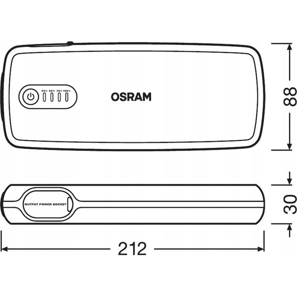 Osram OSRAM BATTERY STARTER 400