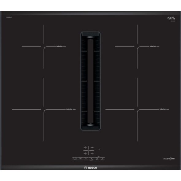 Płyta grzewcza Bosch Built-in induction hob with integrated hood Bosch PIE695B15E
