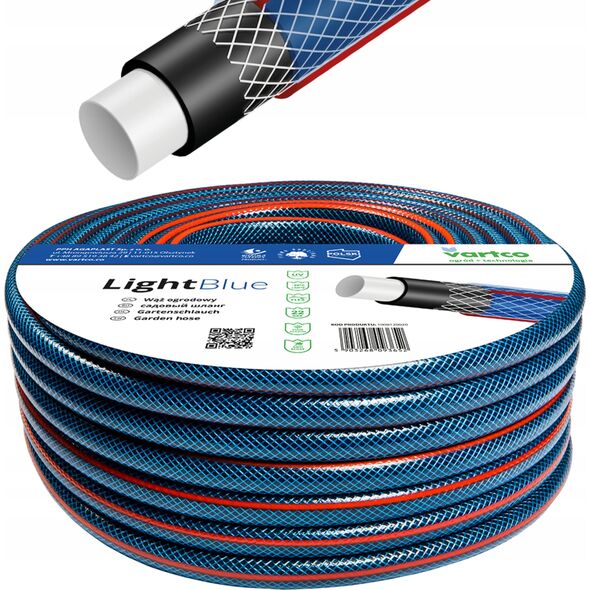 Vartco Garden hose 3/4" 30m 4-ply Vartco LIGHT BLUE 1008340030