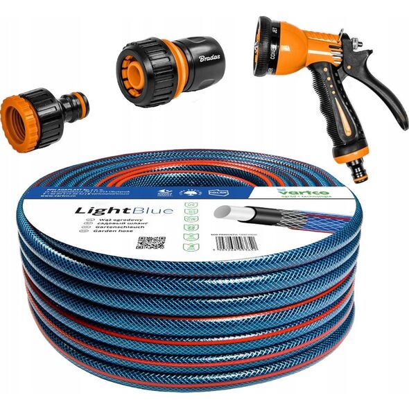 Vartco Garden hose 3/4" 30m 4-ply Vartco LIGHT BLUE 1008340030