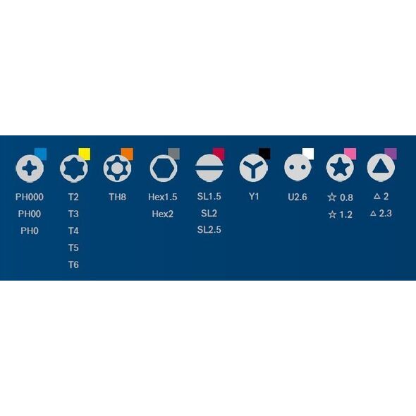 Bosch Set of 42 precision bits BOSCH