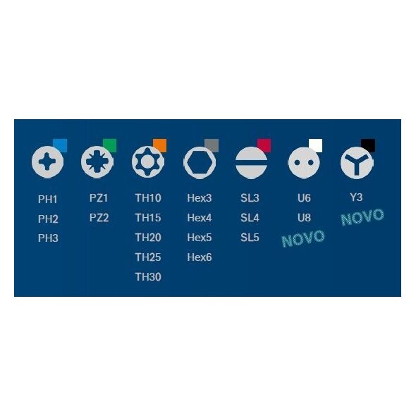 Bosch Set of 42 precision bits BOSCH