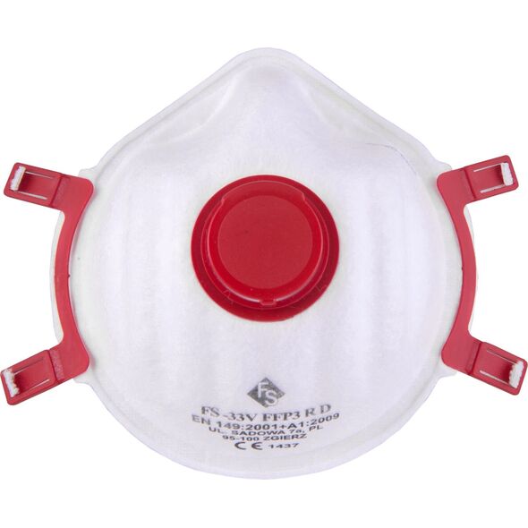 PRO Półmaska filtrująca fs-33v ffp3 r d  (zaworek ), ce