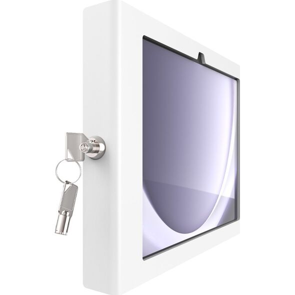 Stojak Compulocks Compulocks Galaxy Tab A9+ Apex Enclosure Wall Mount - Gehause - fur Tablett - verriegelbar - Metallrahmen - weiss - Bildschirmgrosse: 27.94 cm (11") - Wandmontage - fur Samsung Galaxy Tab A9+